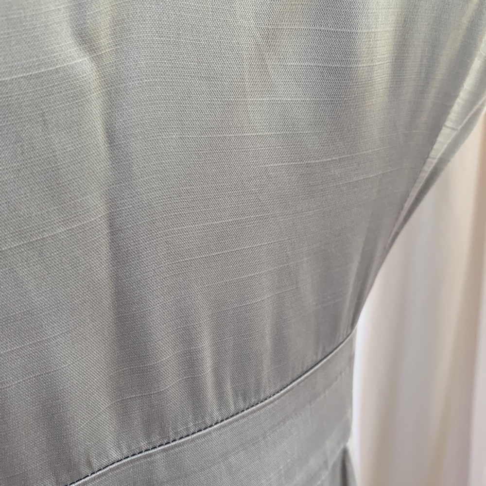 REVIEW dove grey bow cocktail dress - Picture 6 of 14